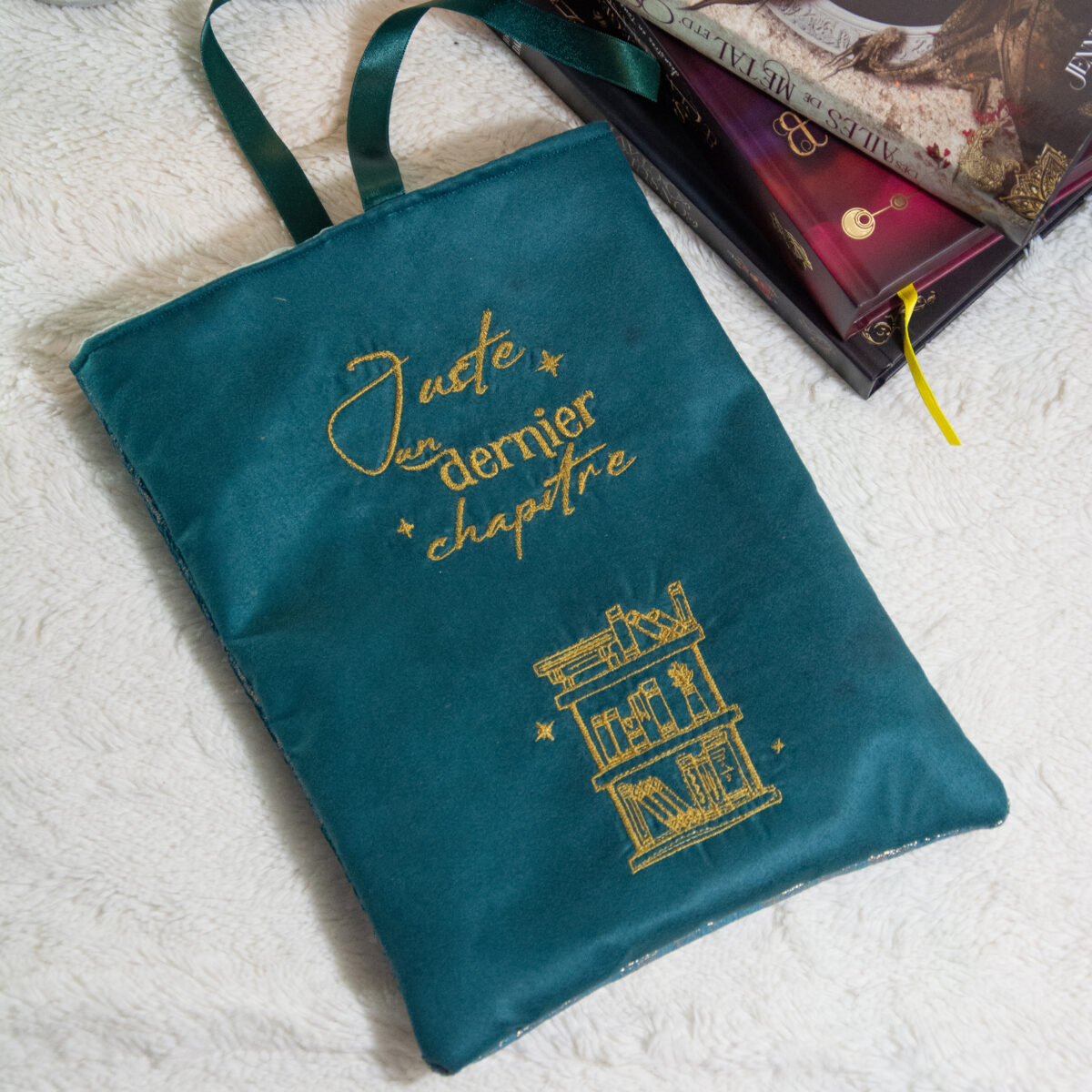 Pochette à livres - Juste un dernier chapitre