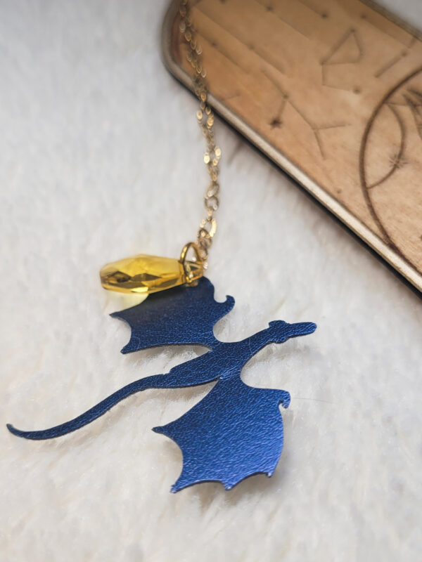 Marque-page bois Dragon – Image 3
