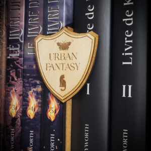Enseigne de bibliothèque - Urban fantasy