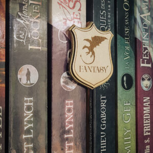 Enseigne de bibliothèque - Fantasy