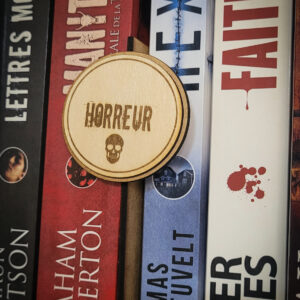 Enseigne de bibliothèque - Horreur