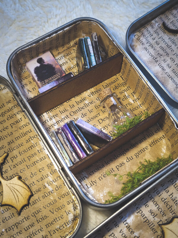 La petite bibliothèque - Décoration miniature fantasy (6 x 9,5 cm) – Image 5
