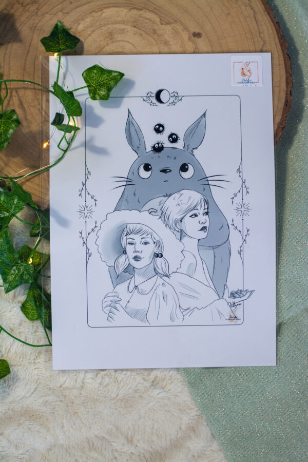 N&B - Totoro