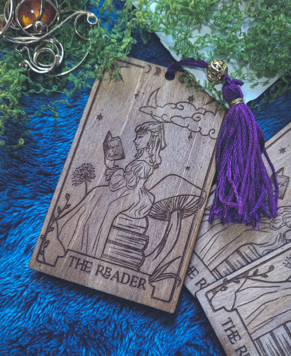 Collection Night Witch - Marque-page tarot "The reader"