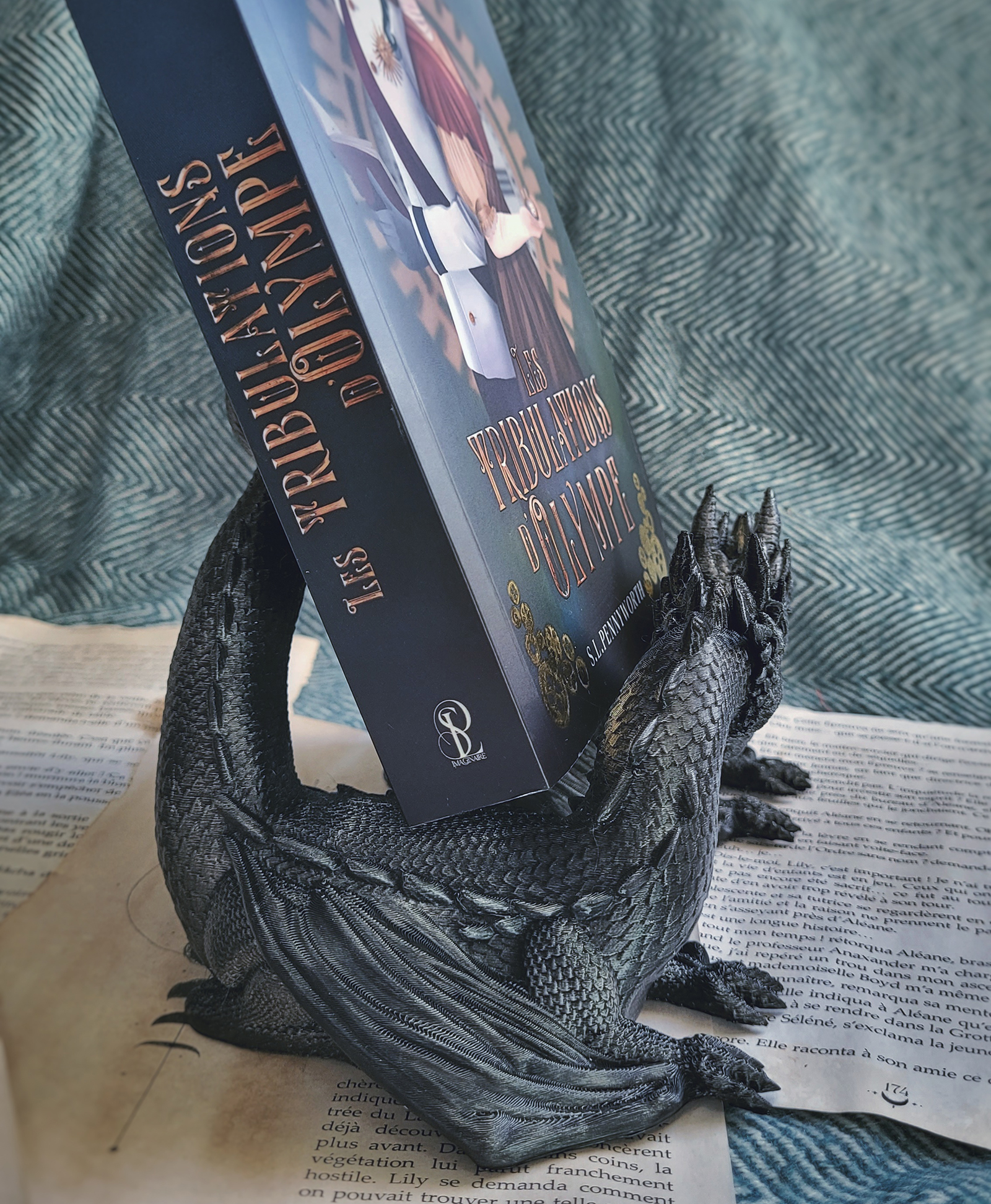 Support à livres Dragons Gardiens – Image 6
