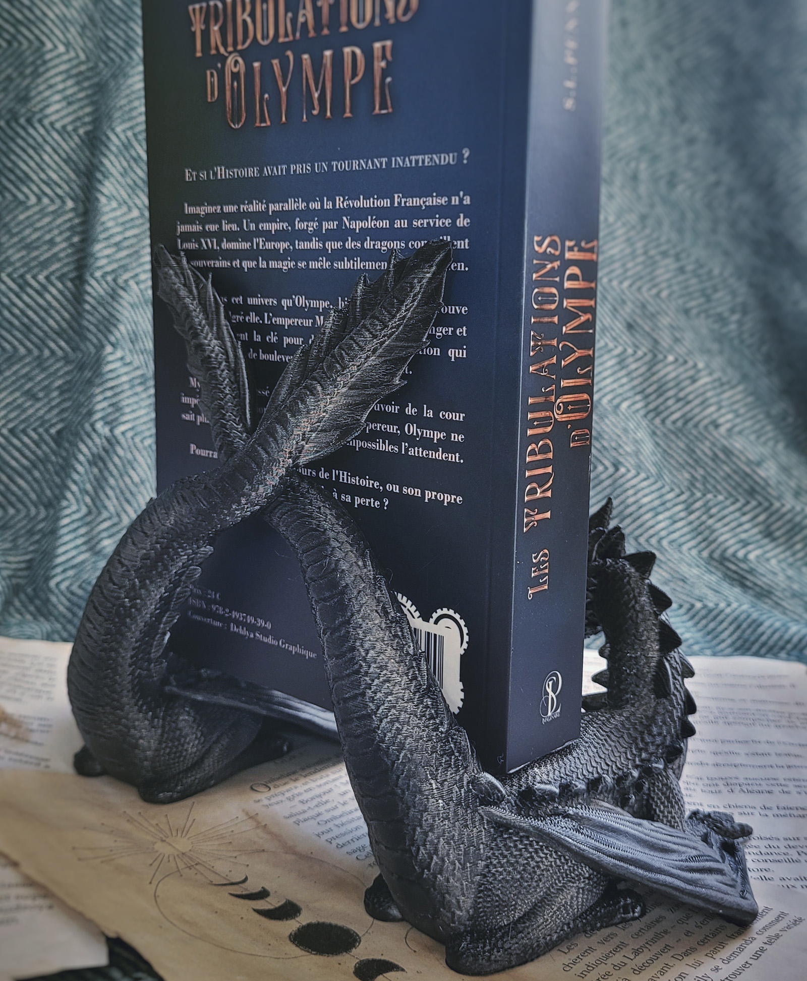 Support à livres Dragons Gardiens – Image 5