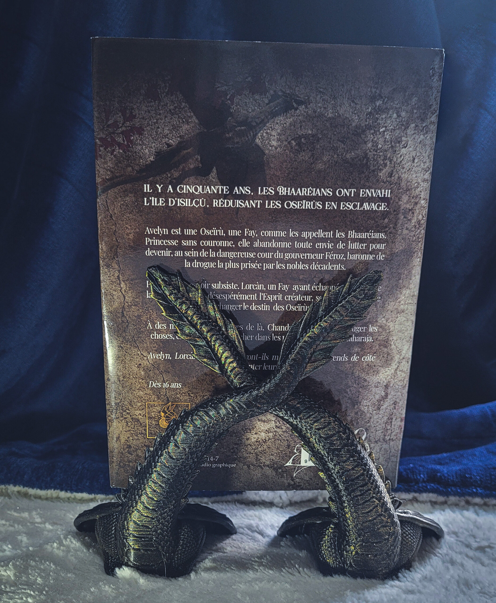 Support à livres Dragons Gardiens – Image 2